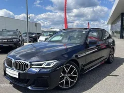Noir Utilisé 2022 BMW 520 M Sport Break | 37 299 € (Prix assez cher)