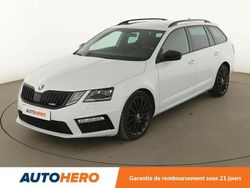 Blanc Occasion 2018 Skoda Octavia RS Break | 28 490 € (Bon prix)