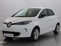 Blanc Utilisé 2018 Renault Zoe Zen Citadine | 7 499 € (Bon prix)