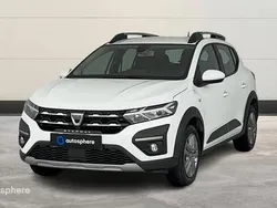 Blanc Utilisé 2021 Dacia Sandero Stepway Citadine | 12 799 € (Prix juste)