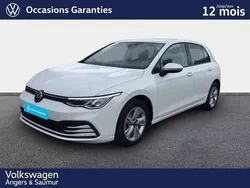 Blanc Utilisé 2022 VW Golf VIII Life | 23 490 € (Prix juste)