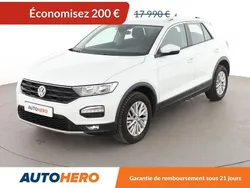 Blanc Utilisé 2019 VW T-Roc LOUNGE SUV | 17 790 € (Prix juste)