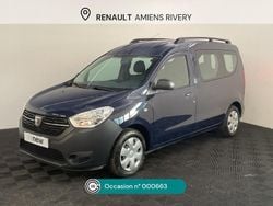 Bleu Occasion 2019 Dacia Dokker Monospace | 9 990 €