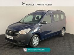 Bleu Occasion 2019 Dacia Dokker Monospace | 9 990 €