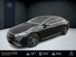 Noir Utilisé 2022 Mercedes EQS450+ AMG line Berline | 74 900 € (Prix assez cher)