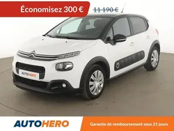 Blanc Utilisé 2018 Citroën C3 PureTech Citadine | 10 590 € (Bon prix)