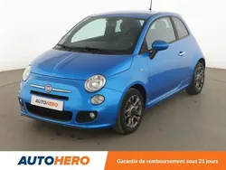 Bleu Utilisé 2015 Fiat 500 S Citadine | 6 990 € (Prix juste)