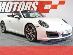 Blanc Utilisé 2017 Porsche 911 Carrera 4 Cabriolet Cabriolet | 105 000 €