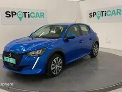 Bleu Utilisé 2021 Peugeot e-208 Active Citadine | 13 499 € (Bon prix)