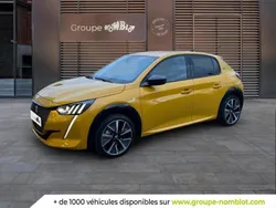 Jaune Utilisé 2022 Peugeot e-208 GT Citadine | 18 490 € (Prix juste)