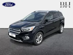 Noir Utilisé 2017 Ford Kuga Titanium SUV | 16 460 € (Prix juste)