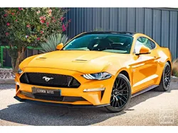 Orange Utilisé 2018 Ford Mustang GT Fastback Coupé | 51 990 € (Prix assez cher)