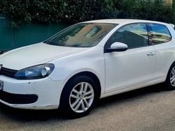Blanc Utilisé 2011 VW Golf VI Conceptline Berline | 5 300 € (Prix juste)