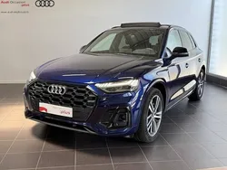 Bleu navarre métallisé Utilisé 2021 Audi Q5 S-Line SUV | 39 997 € (Prix juste)