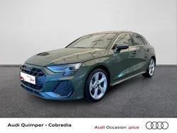 Vert Utilisé 2024 Audi A3 S-Line | 37 890 € (Prix assez cher)