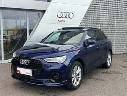 Bleu navarre métallisé Utilisé 2024 Audi Q3 S-Line SUV | 43 970 € (Prix juste)