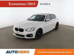 Blanc Utilisé 2018 BMW 116 M Sport Citadine | 18 590 € (Prix juste)