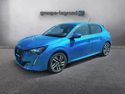 Bleu Utilisé 2021 Peugeot 208 Allure Citadine | 13 980 € (Prix juste)