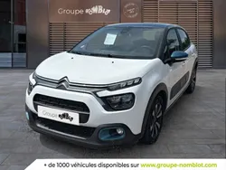 Blanc Utilisé 2021 Citroën C3 PureTech Citadine | 11 390 € (Prix juste)