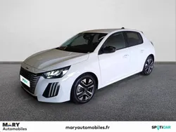 Blanc Utilisé 2024 Peugeot 208 Allure Citadine | 16 490 € (Prix juste)
