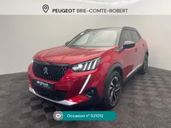 Rouge Utilisé 2020 Peugeot 2008 GT-line SUV | 13 980 € (Bon prix)