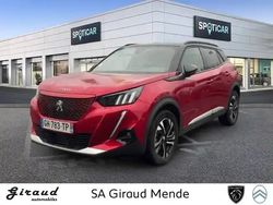 Rouge Occasion 2022 Peugeot e-2008 SUV | 18 990 € (Prix juste)