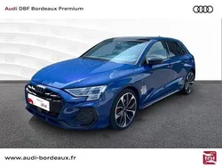 Bleu ascari métallisé Utilisé 2025 Audi A3 S-Line | 37 490 € (Prix assez cher)