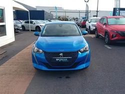 Bleu Utilisé 2021 Peugeot e-208 Citadine | 14 980 € (Prix juste)