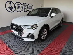 Blanc glacier métallisé Utilisé 2021 Audi Q3 Sportback S-Line SUV | 35 900 € (Prix juste)