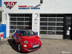 Rouge Utilisé 2021 Fiat 500 Citadine | 8 690 € (Prix juste)