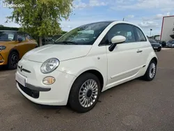 Blanc Utilisé 2013 Fiat 500 Lounge Citadine | 6 990 € (Prix cher)