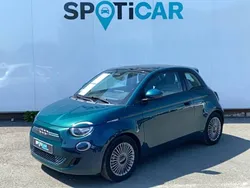 Vert Utilisé 2022 Fiat 500e Berline | 18 990 € (Prix juste)
