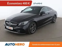 Gris Utilisé 2021 Mercedes C220 AMG line Coupé | 37 290 € (Prix juste)