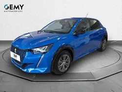 Bleu Utilisé 2023 Peugeot e-208 Allure Citadine | 17 990 € (Bon prix)