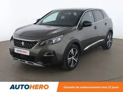 Gris Utilisé 2017 Peugeot 3008 GT-line SUV | 13 290 € (Prix juste)