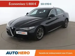 Noir Utilisé 2017 Alfa Romeo Giulia Berline | 16 390 € (Prix juste)