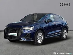 Bleu navarre métallisé Utilisé 2025 Audi Q3 S-Line SUV | 44 990 € (Prix juste)