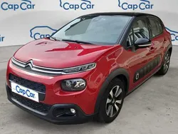 Rouge Utilisé 2018 Citroën C3 PureTech Citadine | 6 989 € (Super prix)