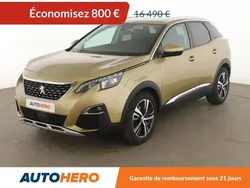 Jaune Utilisé 2017 Peugeot 3008 Allure SUV | 15 290 € (Prix juste)