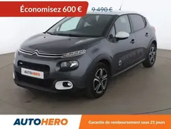 Gris Utilisé 2017 Citroën C3 PureTech Citadine | 8 890 € (Prix juste)
