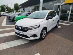 Blanc Utilisé 2023 Dacia Sandero Essentiel Citadine | 13 390 € (Bon prix)