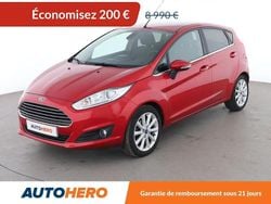 Rouge Utilisé 2016 Ford Fiesta Titanium Citadine | 8 790 € (Prix juste)