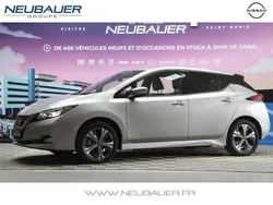 Gris perle Utilisé 2021 Nissan Leaf Tekna Citadine | 19 890 € (Prix juste)