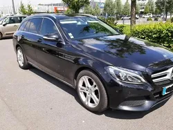 Noir Utilisé 2014 Mercedes C200 Sportline Break | 10 500 € (Prix juste)