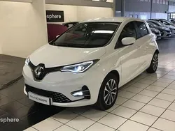 Blanc glacier Utilisé 2021 Renault Zoe Intens Citadine | 12 799 € (Bon prix)