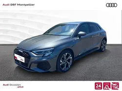 Gris daytona nacré Utilisé 2024 Audi A3 S-Line | 35 480 € (Prix assez cher)