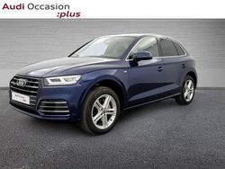 Bleu navarre métallisé Utilisé 2020 Audi Q5 S-Line SUV | 39 900 € (Prix juste)