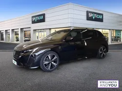 Noir Utilisé 2023 Peugeot 308 GT Berline | 23 480 € (Prix juste)