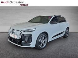 Blanc glacier métallisé Nouvelle 2025 Audi Q6 e-tron S-Line SUV | 72 990 € (Prix assez cher)