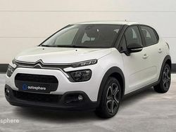 Blanc Utilisé 2022 Citroën C3 Feel Citadine | 11 299 € (Prix juste)
